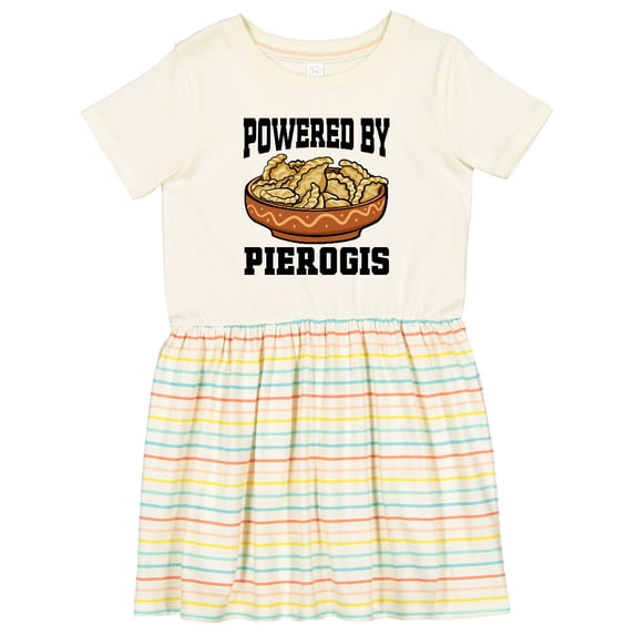 Inktastic Powered by Pierogis Girls Toddler Dress