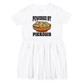 thumbnail image 1 of Inktastic Powered by Pierogis Girls Toddler Dress, 1 of 5