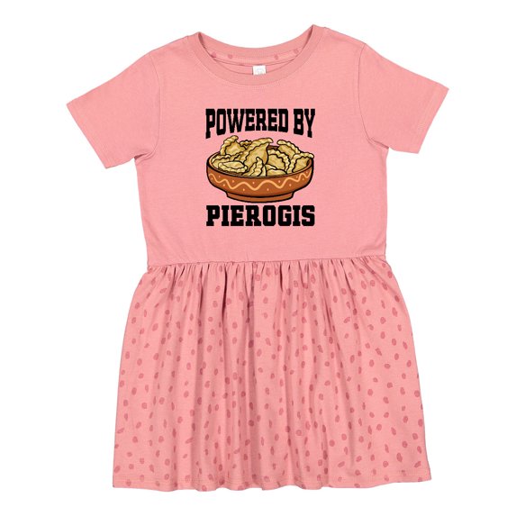 Inktastic Powered by Pierogis Girls Toddler Dress