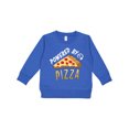 thumbnail image 1 of Inktastic Powered by Pizza Toddler Sweatshirt, 1 of 4