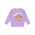 thumbnail image 1 of Inktastic Powered by Pizza Toddler Sweatshirt, 1 of 4