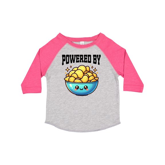 Inktastic Powered by Potato Chips Boys or Girls Toddler T-Shirt