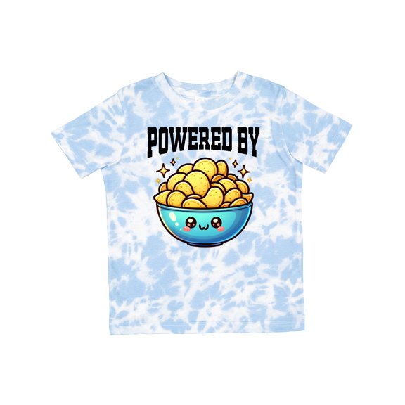 Inktastic Powered by Potato Chips Boys or Girls Toddler T-Shirt