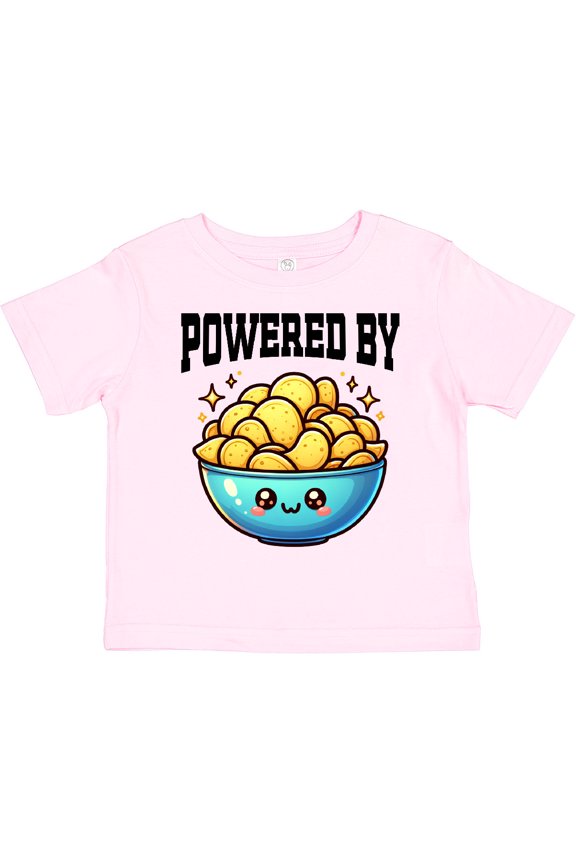 Powered by Potato Chips Boys or Girls Toddler T-Shirt