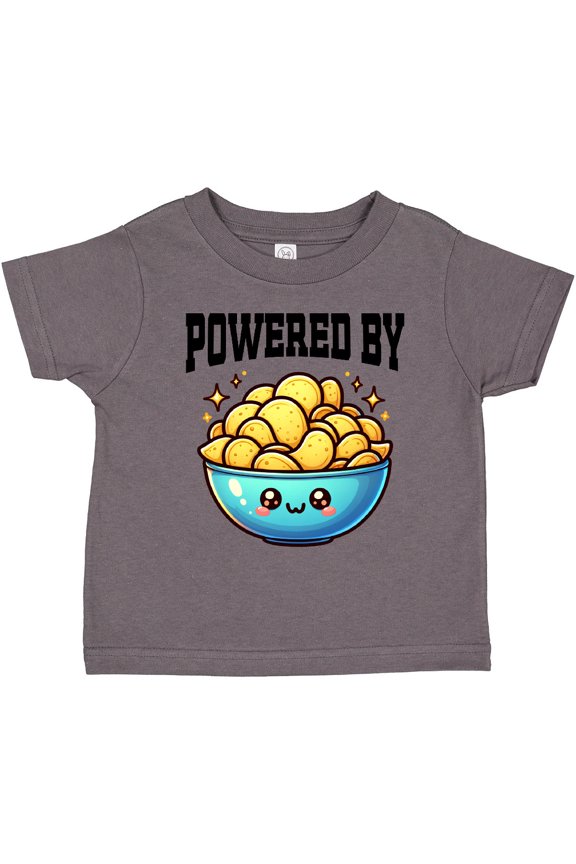 Powered by Potato Chips Boys or Girls Toddler T-Shirt