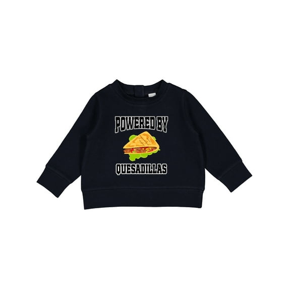 Inktastic Powered by Quesadillas Baby Sweatshirt