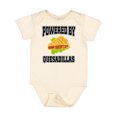 thumbnail image 1 of Inktastic Powered by Quesadillas Boys or Girls Baby Bodysuit, 1 of 5