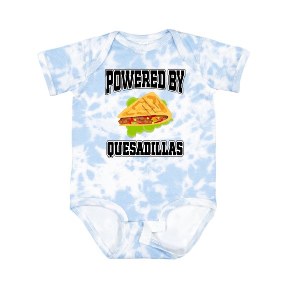 Inktastic Powered by Quesadillas Boys or Girls Baby Bodysuit