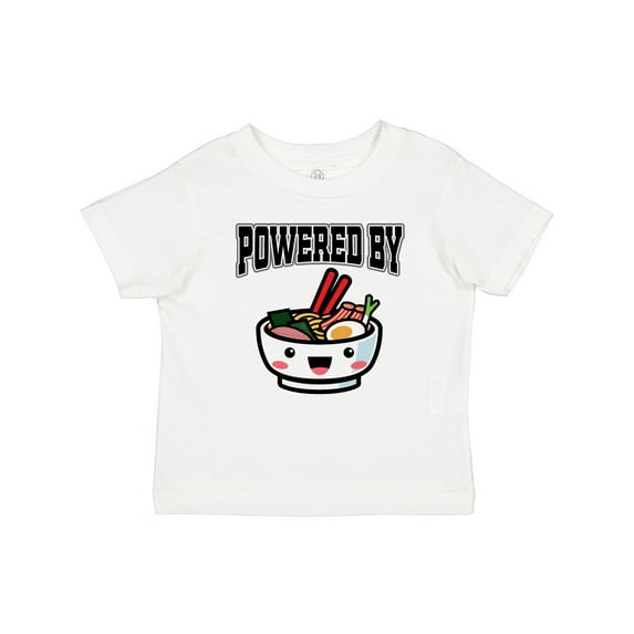 Inktastic Powered by Ramen Cute Noodles Boys or Girls Baby T-Shirt