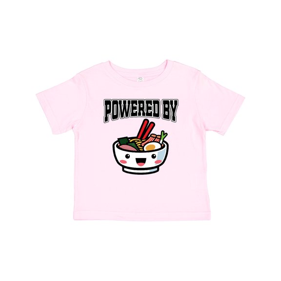 Inktastic Powered by Ramen Cute Noodles Boys or Girls Baby T-Shirt