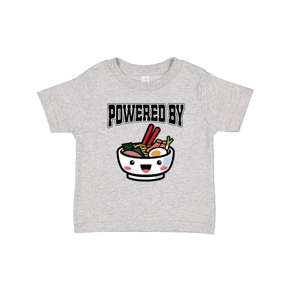 Inktastic Powered by Ramen Cute Noodles Boys or Girls Baby T-Shirt