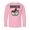 thumbnail image 1 of Inktastic Powered by Ramen Cute Noodles Long Sleeve Youth T-Shirt, 1 of 5