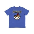 thumbnail image 1 of Inktastic Powered by Ramen Cute Noodles Youth T-Shirt, 1 of 5