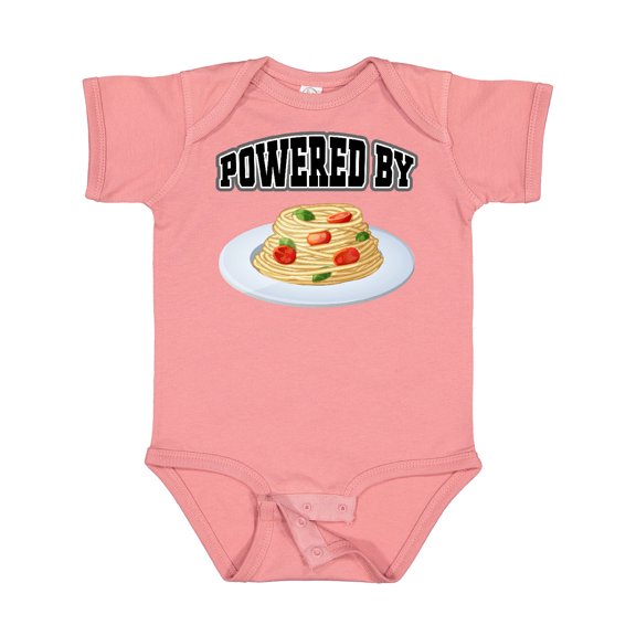 Inktastic Powered by Spaghetti Boys or Girls Baby Bodysuit
