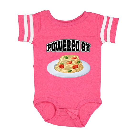 Inktastic Powered by Spaghetti Boys or Girls Baby Bodysuit