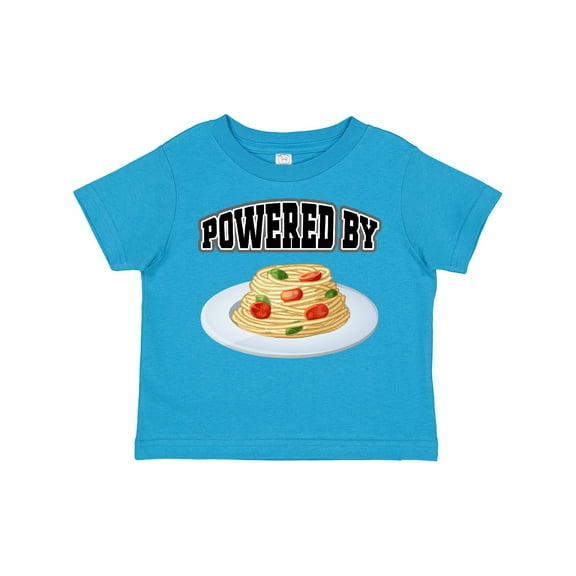 Inktastic Powered by Spaghetti Boys or Girls Toddler T-Shirt