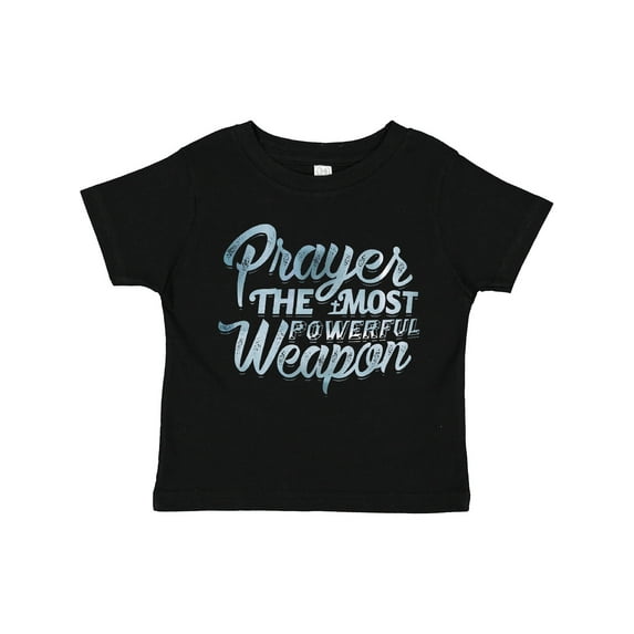 Inktastic Prayer Power Silver Boys or Girls Toddler T-Shirt