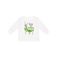 thumbnail image 1 of Inktastic Praying Mantis- Clearly Up to Something Boys or Girls Long Sleeve Toddler T-Shirt, 1 of 5