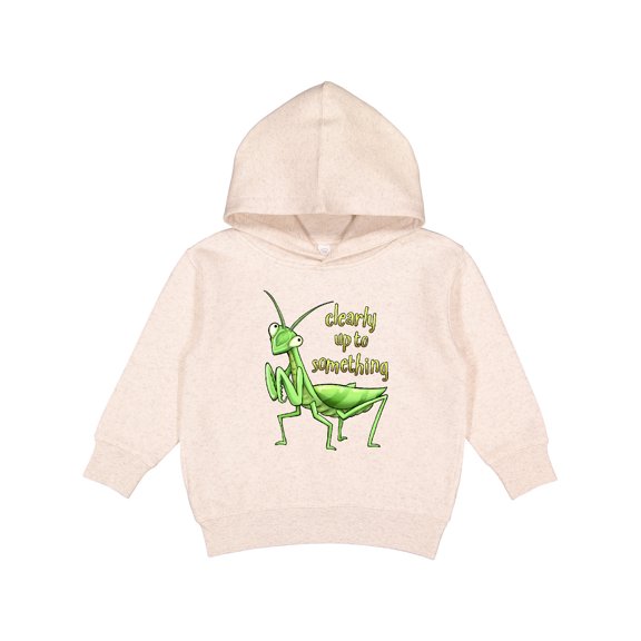 Inktastic Praying Mantis Clearly Up to Something Toddler Hoodie