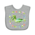 thumbnail image 1 of Inktastic Praying Mantis with Flowers and Leaves Boys or Girls Baby Bib, 1 of 4