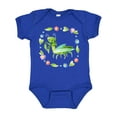 thumbnail image 1 of Inktastic Praying Mantis with Flowers and Leaves Boys or Girls Baby Bodysuit, 1 of 5