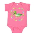 thumbnail image 1 of Inktastic Praying Mantis with Flowers and Leaves Boys or Girls Baby Bodysuit, 1 of 5