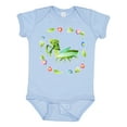 thumbnail image 1 of Inktastic Praying Mantis with Flowers and Leaves Boys or Girls Baby Bodysuit, 1 of 5