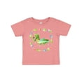 thumbnail image 1 of Inktastic Praying Mantis with Flowers and Leaves Boys or Girls Baby T-Shirt, 1 of 5