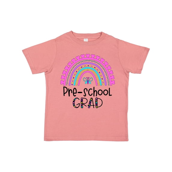 Inktastic Pre-school Grad Graduation Rainbow Boys or Girls Toddler T-Shirt