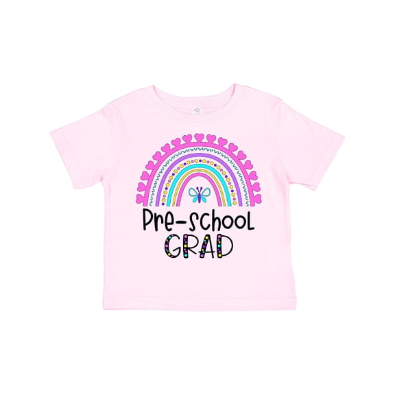 Inktastic Pre-school Grad Graduation Rainbow Boys or Girls Toddler T-Shirt