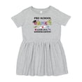 thumbnail image 1 of Inktastic Pre-school Graduate Look Out, Kindergarten Girls Toddler Dress, 1 of 5