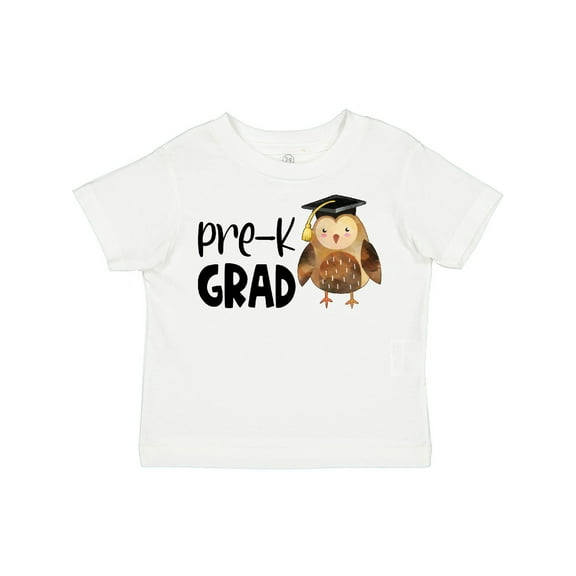 Inktastic Pre-k Grad- Owl in Cap Boys or Girls Toddler T-Shirt