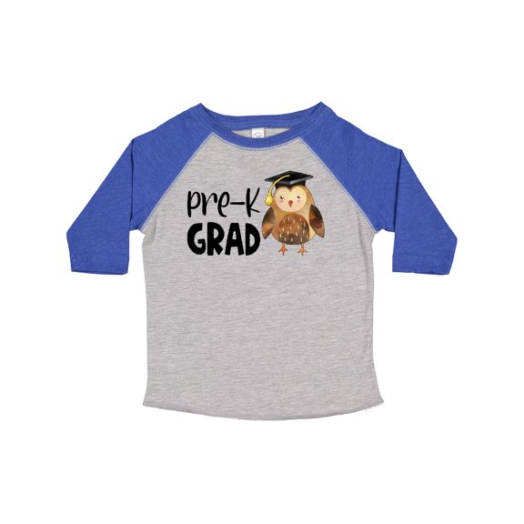 Inktastic Pre-k Grad- Owl in Cap Boys or Girls Toddler T-Shirt