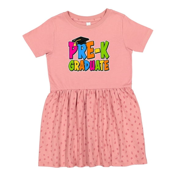 Inktastic Pre-k Graduate Girls Toddler Dress