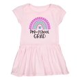 thumbnail image 1 of Inktastic Pre-school Grad- Graduation Rainbow Girls Toddler Dress, 1 of 4