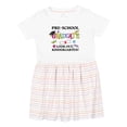 thumbnail image 1 of Inktastic Pre-school Graduate Look Out, Kindergarten Girls Toddler Dress, 1 of 5