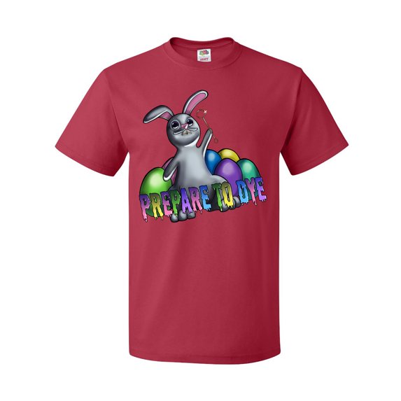 Inktastic Prepare to Dye Easter Bunny T-Shirt