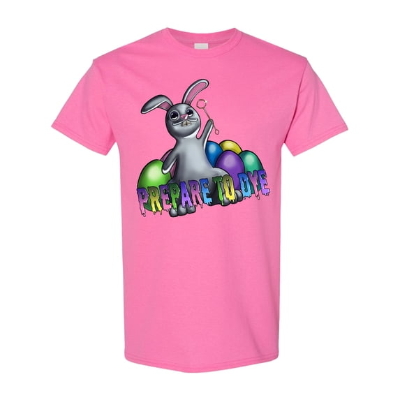 Inktastic Prepare to Dye Easter Bunny T-Shirt