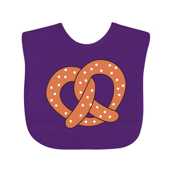 Inktastic Pretzel Boys or Girls Baby Bib