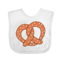 Inktastic Pretzel Boys or Girls Baby Bib