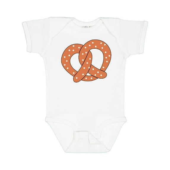Inktastic Pretzel Boys or Girls Baby Bodysuit