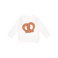 thumbnail image 1 of Inktastic Pretzel Toddler Sweatshirt, 1 of 4
