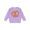 thumbnail image 1 of Inktastic Pretzel Toddler Sweatshirt, 1 of 4