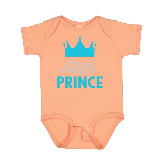Inktastic Prince, Little Prince, King, Crown, Baby Boy Boys Baby Bodysuit