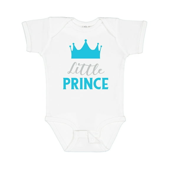 Inktastic Prince, Little Prince, King, Crown, Baby Boy Boys Baby Bodysuit