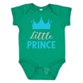 thumbnail image 1 of Inktastic Prince, Little Prince, King, Crown, Baby Boy Boys Baby Bodysuit, 1 of 4