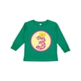 thumbnail image 1 of Inktastic Princess 3rd Birthday Girls Long Sleeve Toddler T-Shirt, 1 of 5