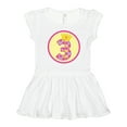 thumbnail image 1 of Inktastic Princess 3rd Birthday Girls Toddler Dress, 1 of 5