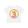 thumbnail image 1 of Inktastic Princess 3rd Birthday Girls Toddler T-Shirt, 1 of 5