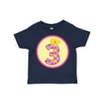 thumbnail image 1 of Inktastic Princess 3rd Birthday Girls Toddler T-Shirt, 1 of 5